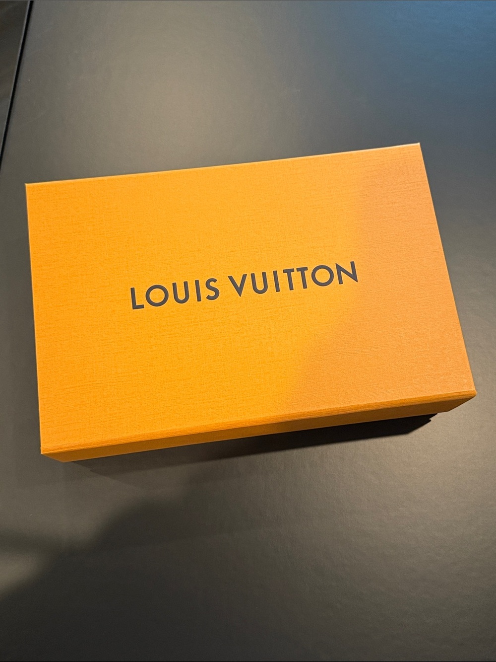 Louis Vuitton Orange and Black Crossbody Bag Box